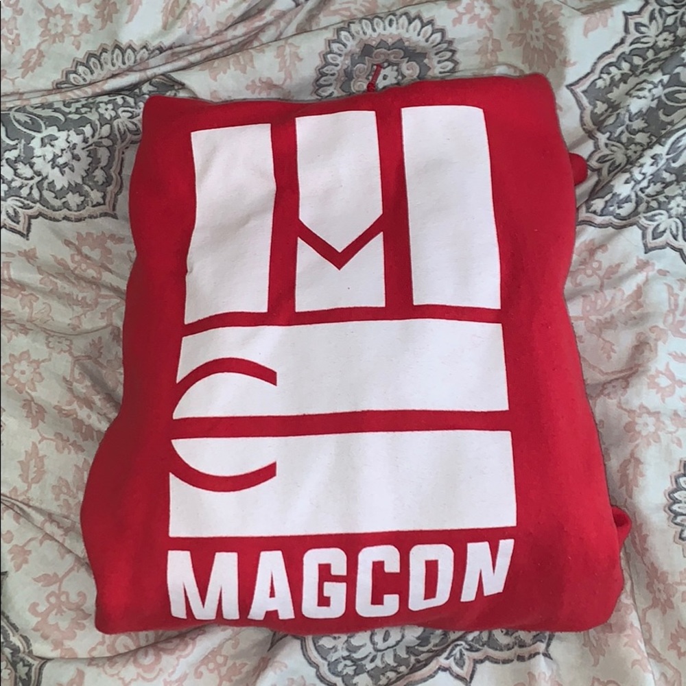 MAGCON red sweater